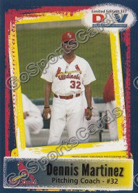 2011 Palm Beach Cardinals DAV Dennis Martinez