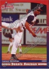 2008 Lowell Spinners Dennis Neuman