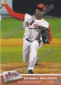 2009 Lowell Spinners Dennis Neuman