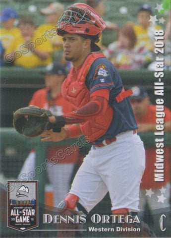 2018 Midwest League All Star W Dennis Ortega