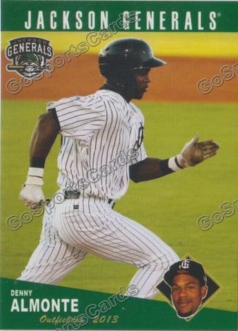 2013 Jackson Generals Denny Almonte