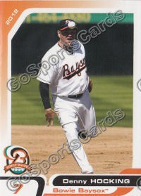 2012 Bowie Baysox Denny Hocking