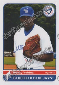 2012 Bluefield Blue Jays Denny Valdez