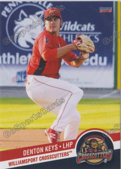 2015 Williamsport Crosscutters Denton Keys