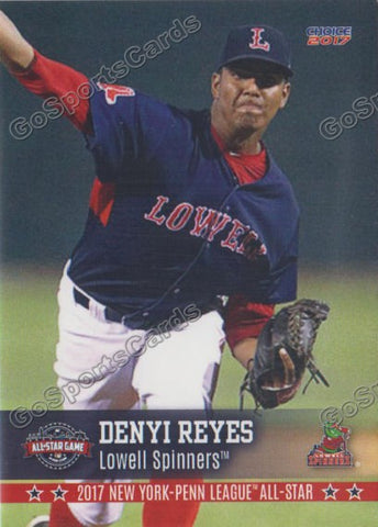 2017 New York Penn League All Star NYPL N Denyi Reyes
