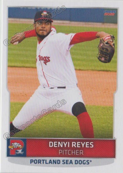 2021 Portland Sea Dogs Denyi Reyes