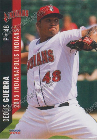 2015 Indianapolis Indians Deolis Guerra