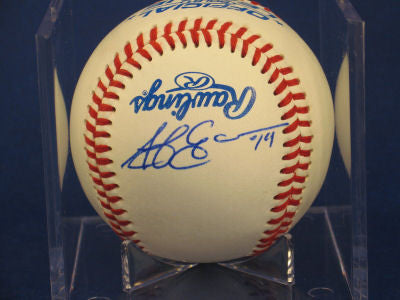 Deolis Guerra signed Baseball Auto