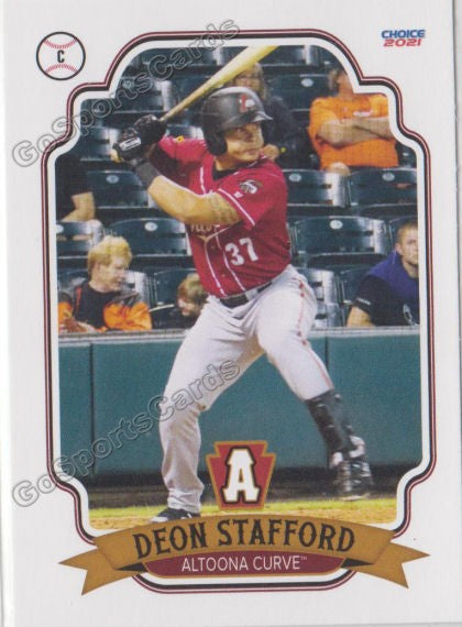 2021 Altoona Curve Deon Stafford