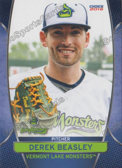 2016 Vermont Lake Monsters Derek Beasley