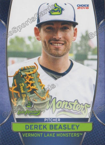 2016 Vermont Lake Monsters Derek Beasley