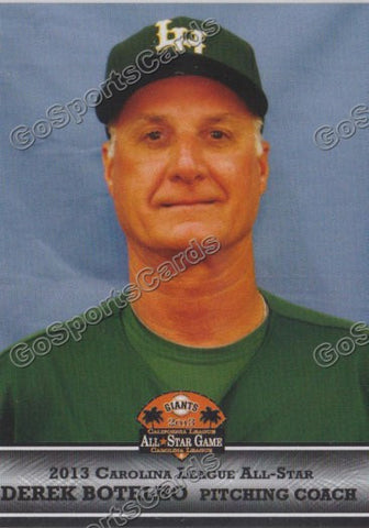 2013 Carolina League All Star Derek Botelho
