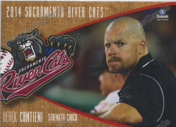 2014 Sacramento River Cats Derek Cantieni