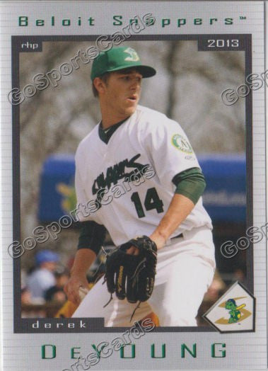 2013 Beloit Snappers Derek De Young