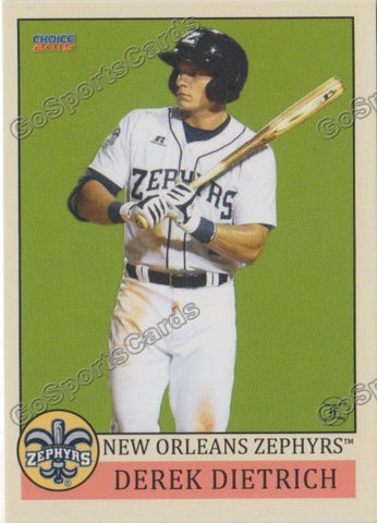 2015 New Orleans Zephyrs Derek Dietrich