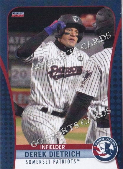 2022 Somerset Patriots Derek Dietrich