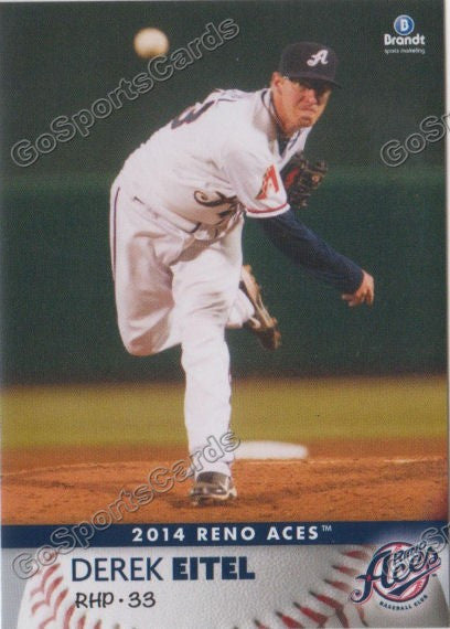2014 Reno Aces Derek Eitel