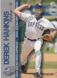 2012 Round Rock Express Derek Hankins