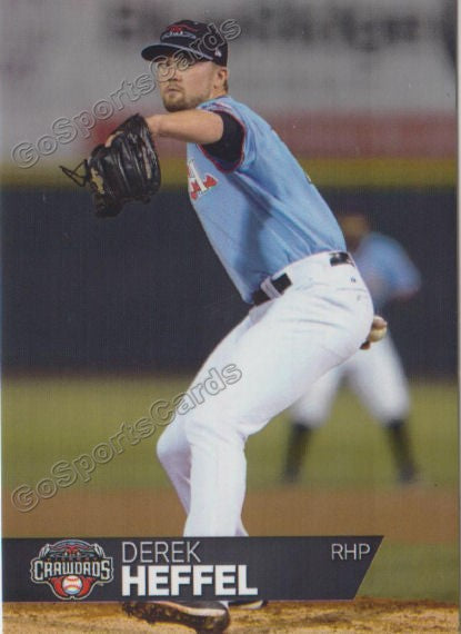 2018 Hickory Crawdads 2nd Derek Heffel