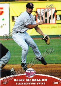 2009 Elizabethton Twins Derek McCallum