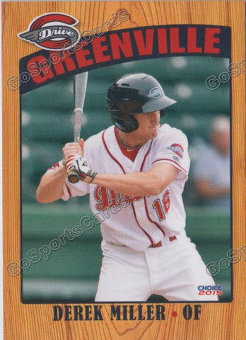 2015 Greenville Drive Derek Miller