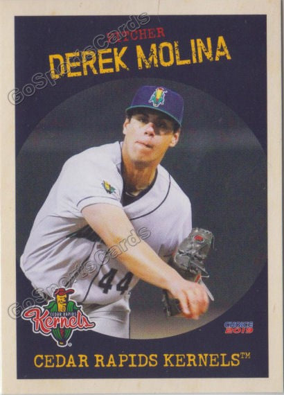 2019 Cedar Rapids Kernels Derek Molina