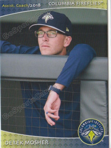 2018 Columbia Fireflies Derek Mosher