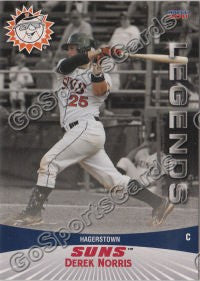 2011 Hagerstown Suns Legends Derek Norris