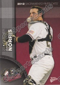 2012 Sacramento River Cats Derek Norris