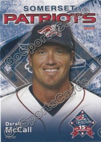 2012 Somerset Patriots Derell McCall