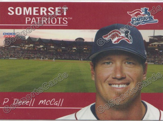 2013 Somerset Patriots Derell McCall
