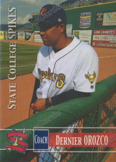 2014 State College Spikes Dernier Orozco