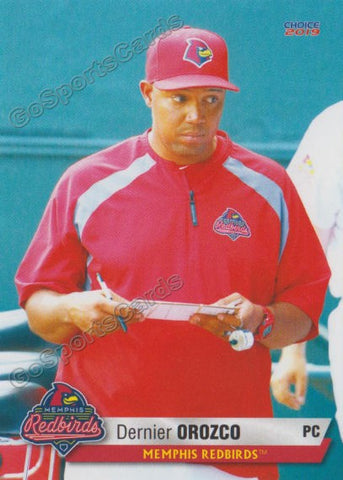 2019 Memphis Redbirds Dernier Orozco