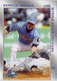 2008 Myrtle Beach Pelicans Derrick Arnold
