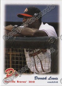 2010 Danville Braves Derrick Lewis