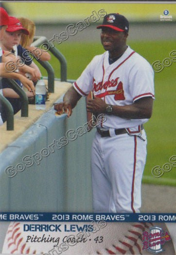 2013 Rome Braves Derrick Lewis