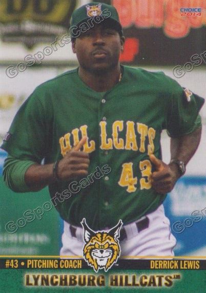 2014 Lynchburg HillCats Derrick Lewis