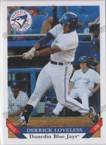 2015 Dunedin Blue Jays Derrick Loveless