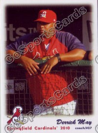 2010 Springfield Cardinals Derrick May