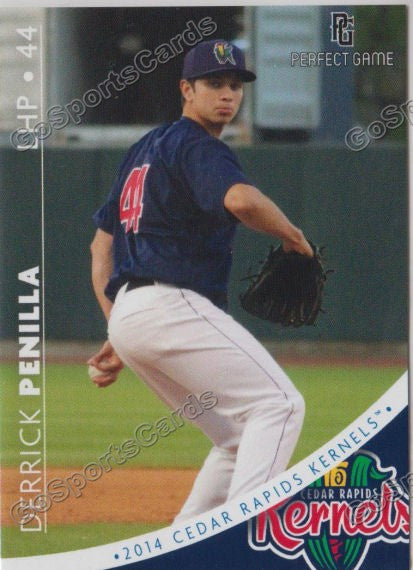 2014 Cedar Rapids Kernels Derrick Penilla