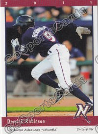 2011 Northwest Arkansas Naturals Derrick Robinson