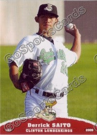 2009 Clinton LumberKings update 1 Derrick Saito