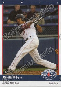 2011 Salem Red Sox Derrik Gibson