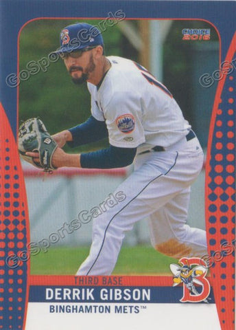 2016 Binghamton Mets Derrik Gibson