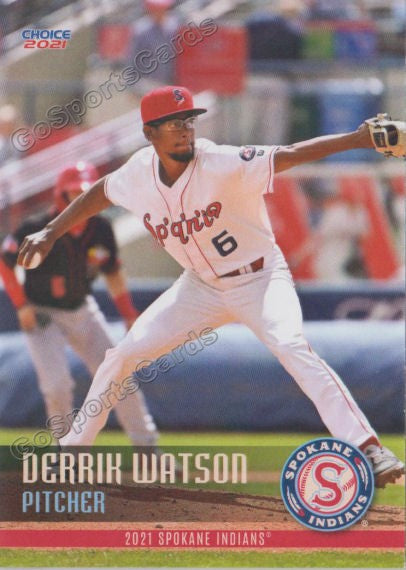 2021 Spokane Indians Derrik Watson