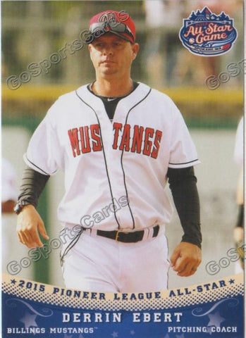 2015 Pioneer Northwest League All Star B Derrin Ebert