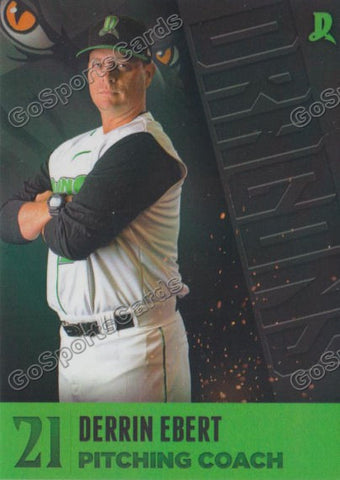 2016 Dayton Dragons Derrin Ebert