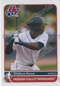 2012 Hudson Valley Renegades Deshun Dixon