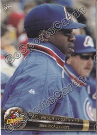 2008 Peoria Chiefs Desi Wilson