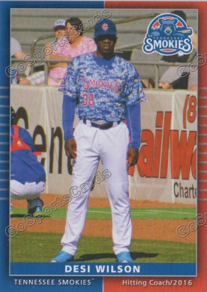 2016 Tennessee Smokies Desi Wilson